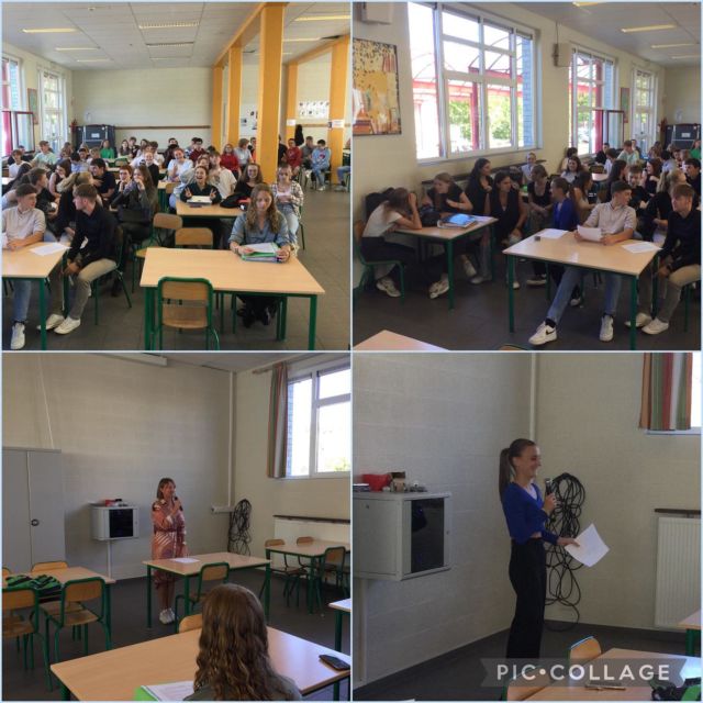 Les élections du comité des Rhétos, promo 2023, c’était aujourd’hui !
Des discours motivés, de très bons arguments, des programmes intéressants, rendant le choix difficile.
Félicitations aux candidats Anthony, Clara, Émilie B., Émilie M., Enza, Eva, Janyce, Logan, Margaux, Nathan et Pauline pour leur investissement !
Résultats ce mardi à 12h50.